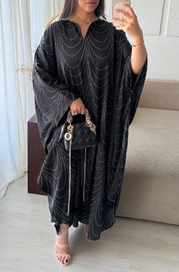 Abaya à strass – Image 9