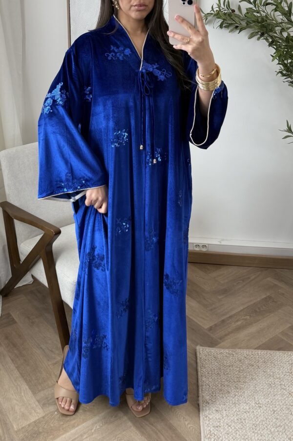 Abaya velours élégance – Image 11