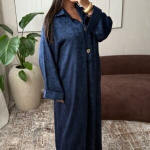 Alternative view of Robe Élégance Boutons Dorés